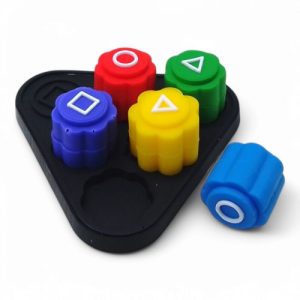 Настільна гра Гонгі Gonggi - "Гра в кальмара 2", на підставці (вид 3)