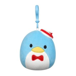 М'яка іграшка на кліпсі Squishmallows - Такседо Сем (9 cm)