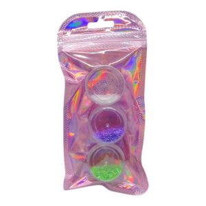 Набір глітеру для декору (3 кольори в комплекті)