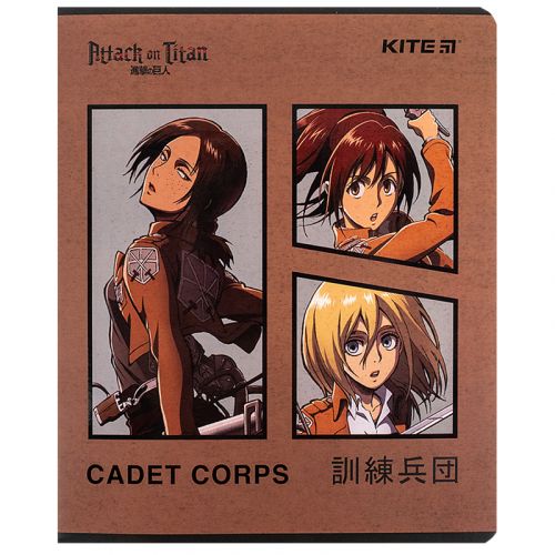 Зошит 24 арк., лін., софт тач + УФ лак, AT