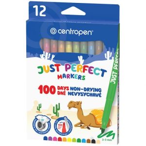 Фломастери 2510 Just Perfect, набір 12 шт.