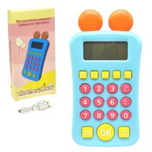 Інтерактивний калькулятор Машина ранньої освіти (укр) блакитний