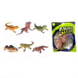 Ігрові фігурки "Ящірки", 6 штук, 7 см