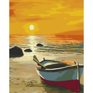 Картина по номерах "Захід сонця" 40х50 см