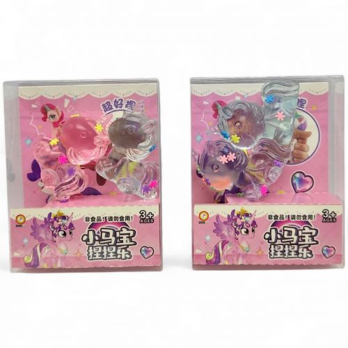 Гра антистрес “Поні - My Little Pony”, сквіш, блискітки (Мікс Видів)