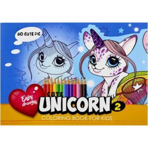 Розфарбовка "So cute pic", 16 ст., формат А4