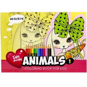 Розфарбовка "So cute pic", 16 ст., формат А4