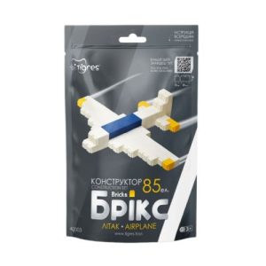Конструктор "Брікс" літак 85 ел.,Tigres