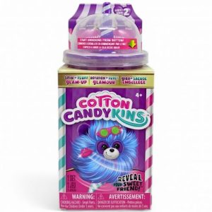 Мʼяка іграшка-сюрприз Cotton Candykins W2 – Пухнастий улюбленець (фіолетовий)