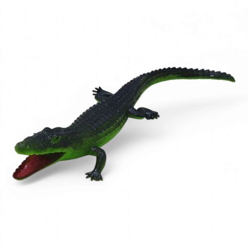 Гумова фігурка "Крокодил", пискавка, 30 см