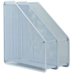 Лоток вертикальний 2-в-1, металевий, білий