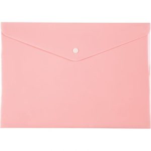 Папка на кнопці, А4, Pastelini, рожева
