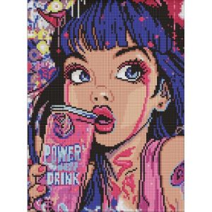 Алмазна мозаїка "Енергія кольору" 30х40 см