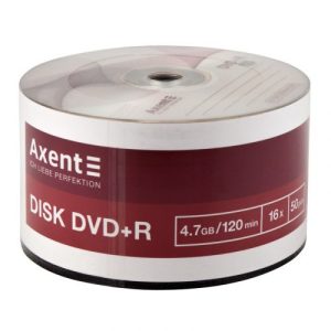 Диски DVD+R 4,7GB/120min 16X, bulk-50