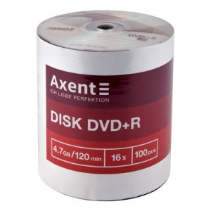 Диски DVD+R 4,7GB/120min 16X, bulk-100