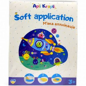 Набір для творчості "Мʼяка аплікація з фоамірану. Космос"