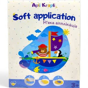 Набір для творчості "Мʼяка аплікація з фоамірану. Ведмедик"