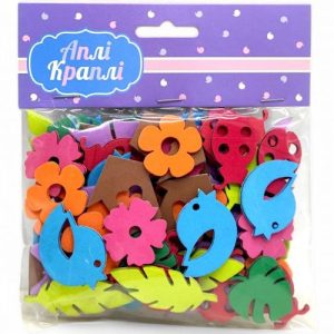 Наліпки м'які EVA "Весняні-2"