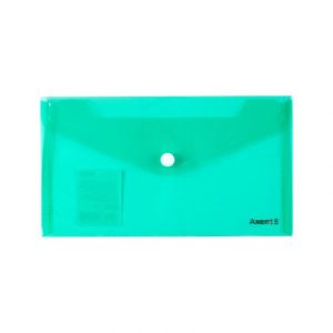 Папка-конверт на кнопці, DL, асорті