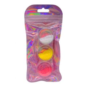 Набір глітеру для декору (3 кольори в комплекті)