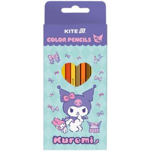 Олівці кольорові двосторонні, 12 шт. HK-2