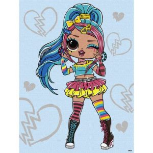 Картина за номерами "L.O.L. Surprise! Tweens. Emma Emo" 30х40 см