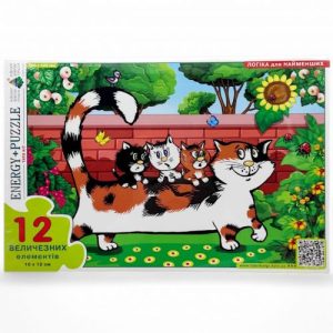 Гра-пазл (Максі) "Тато Кіт", 12 елементів