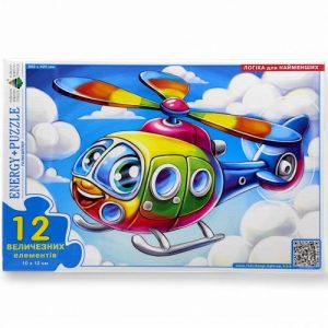 Гра-пазл (Максі) "Гелікоптер", 12 елементів