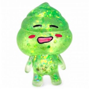 Антистрес жуйка-тягучка "Какашка" 8 см (зелений)