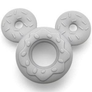 Силіконовий прорізувач для зубів "Міккі", сірий