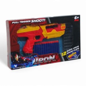 Бластер з поролоновими патронами "Супергерої. Залізна Людина"