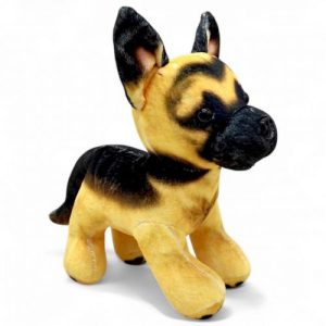 Мʼяка іграшка "Цуценя вівчарка" (висота - 27 см)