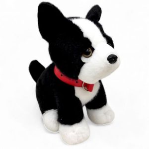 Мʼяка іграшка "Бульдог сидячий" (висота - 21 см)