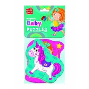 Мʼякі бебі пазли "Фея та єдиноріг" (2 пазли)