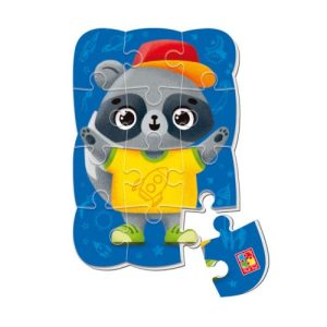 Магнітні пазли "Єнот", 12 деталей (укр)