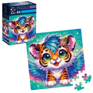 Пазли "De.tail. Крилате тигреня" 64 деталі