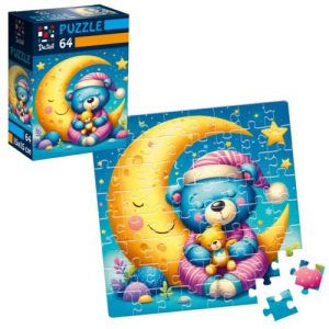 Пазли "De.tail. Сонне ведмежа" 64 деталі