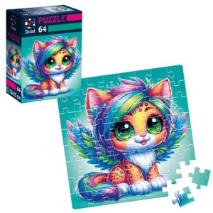 Пазли "De.tail. Казковий леопардик" 64 деталі