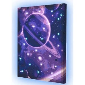 Картина по номерах зі світлодіодною підсвіткою "Color sky" 40x50 см