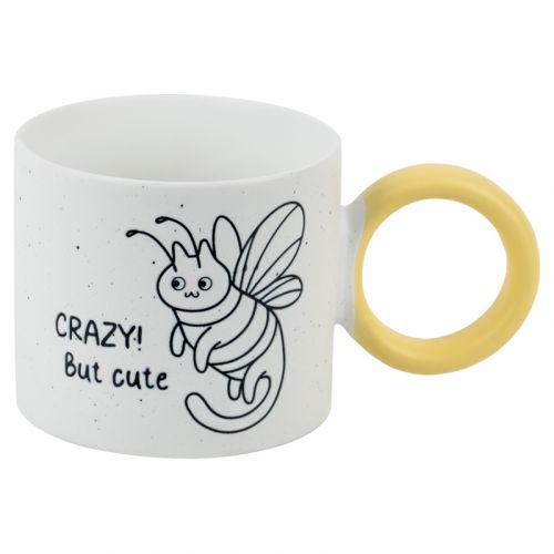 Чашка 370 мл Crazy cat - Зображення 2