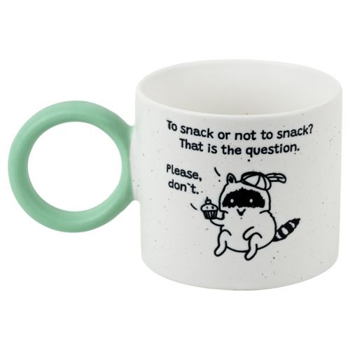 Чашка 370 мл Cupcake racoon - Зображення 3