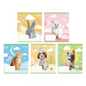 Зошит 18 арк., лін., софт-тач + УФ лак, RH