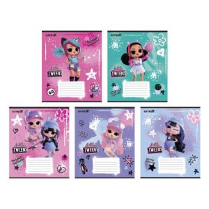 Зошит 12 арк., лін., гібр. лак + УФ лак, LO