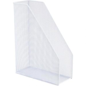 Лоток вертикальний 100x250x320мм металевий, білий