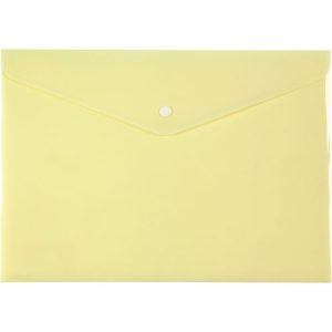Папка на кнопці, А4, Pastelini, жовта