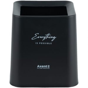 Настільний контейнер для сміття, квадратний, чорний