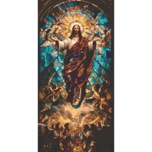 Алмазна мозаїка "Релігія. Ісус Христос" 40х80 см