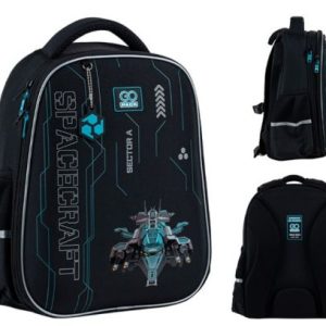 Рюкзак GoPack Education напівкаркасний 165M Spacecraft