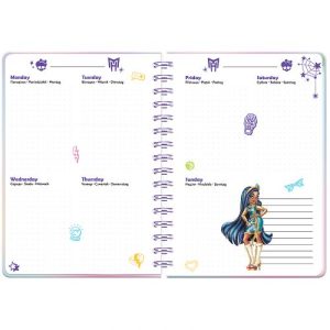 Щоденник на спіралі, тверда обкл., MH