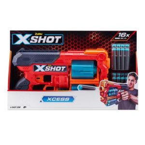 X-Shot Red Швидкострільний бластер EXCEL Xcess TK-12 (16 патронів), 36436R